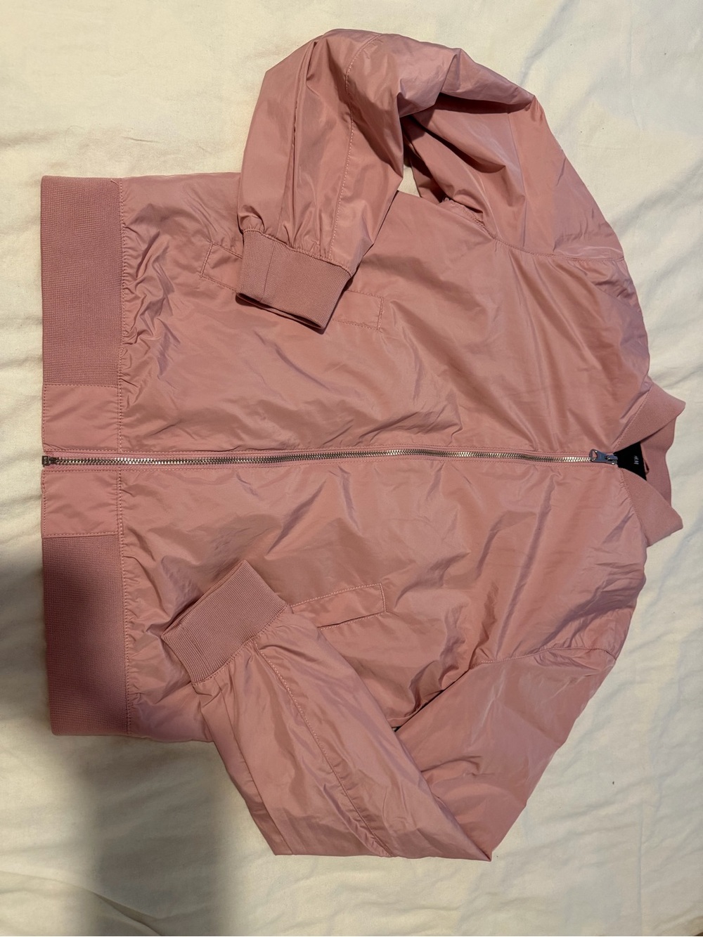 H&M Dusty Rose Bomber Jacket size S
